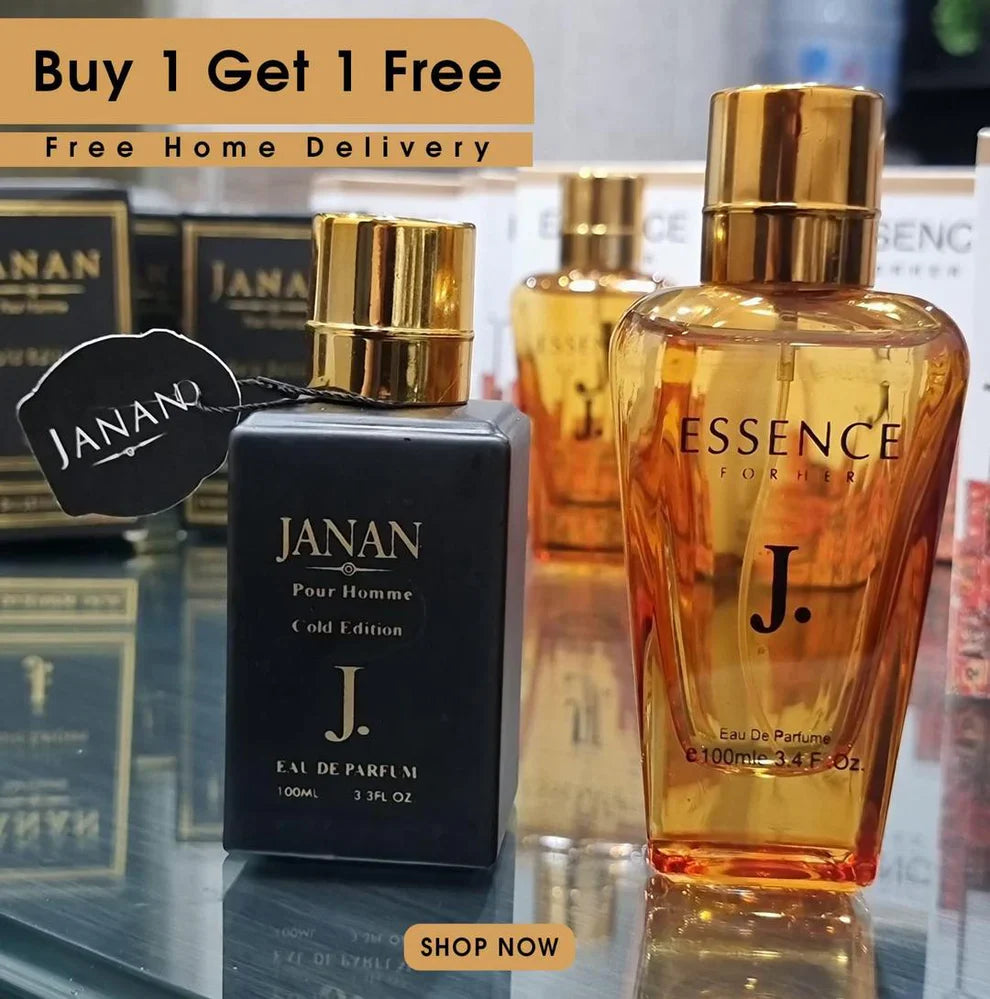 Best Deal🔥 Pack Of 2 Perfume (Janan + Essence) + Free Delivery