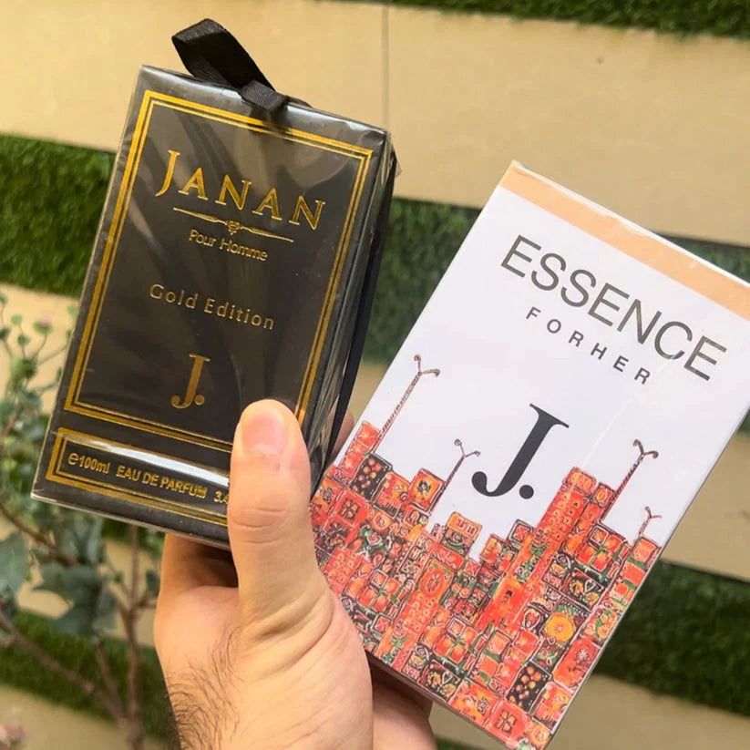 Best Deal🔥 Pack Of 2 Perfume (Janan + Essence) + Free Delivery